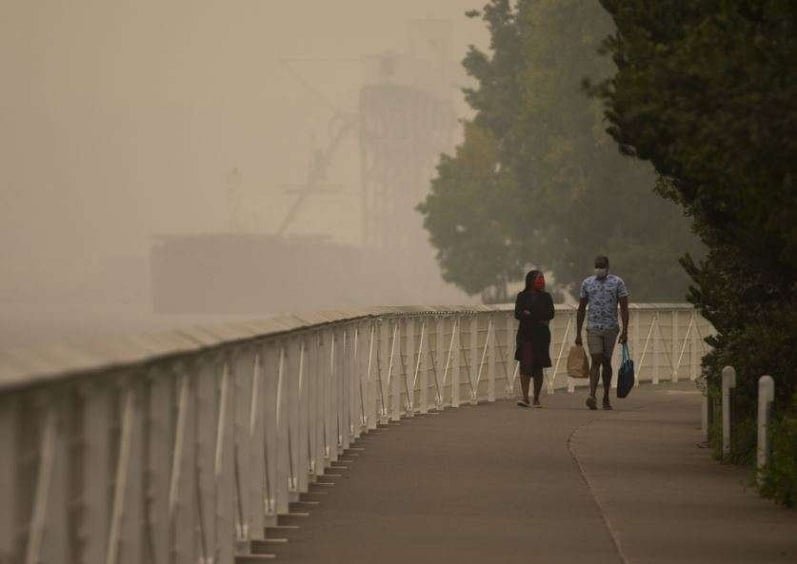 Pollution: The meaning of breathing in open air … throughout the day we are smoking as much as 30 cigarettes