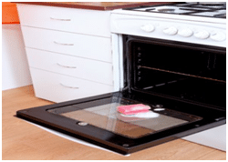 Getting rid of oven odors