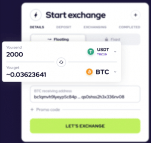 exchange ethereum to bitcoin