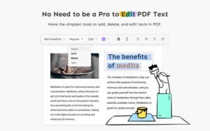 UPDF PDF editing software