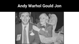 Andy Warhol Gould Jon