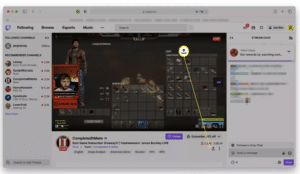 how to share twitch link