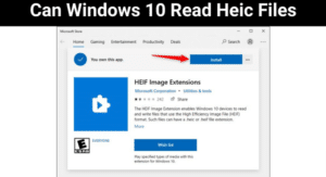 Can Windows 10 Read Heic Files