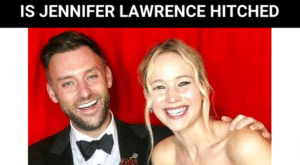 IS JENNIFER LAWRENCE HITCHED