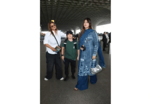 Ayesha Takia Gets Spotted At The Airport Along With Her Son