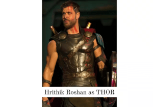 Hrithik Roshan As Thor